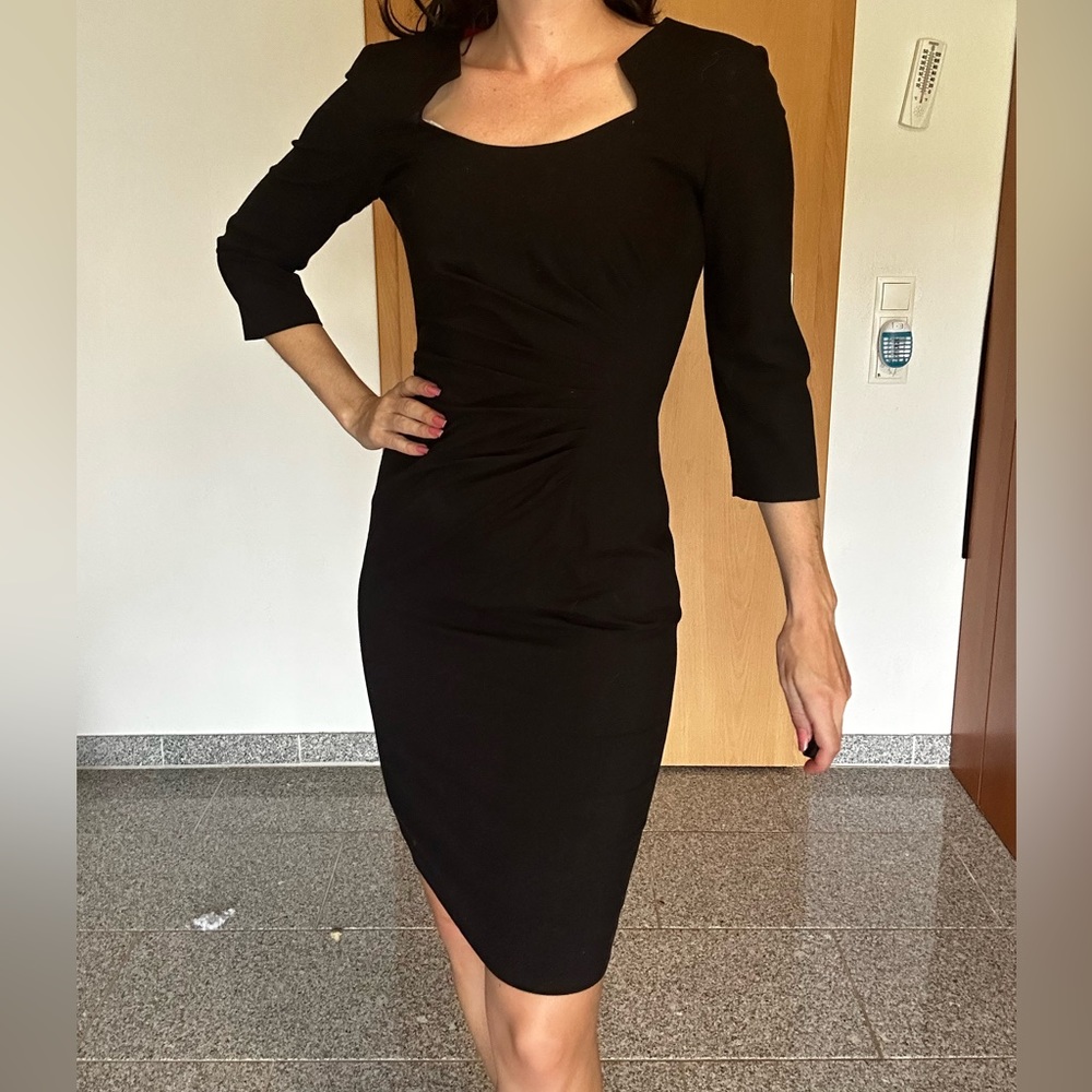 Calvin Klein black pin up dress